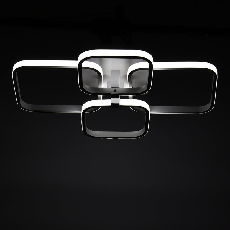 Acrylic Semi Flush Mount