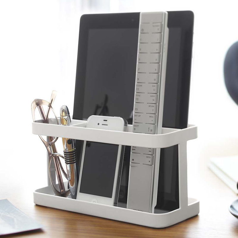 Tower Tablet Remote Control Rack, blanc