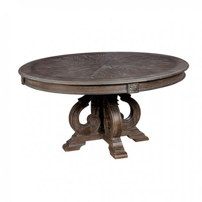 Marblewood Round Dining Table