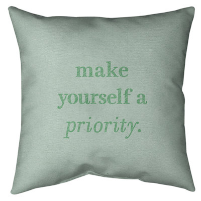 Coussin de sol « self »