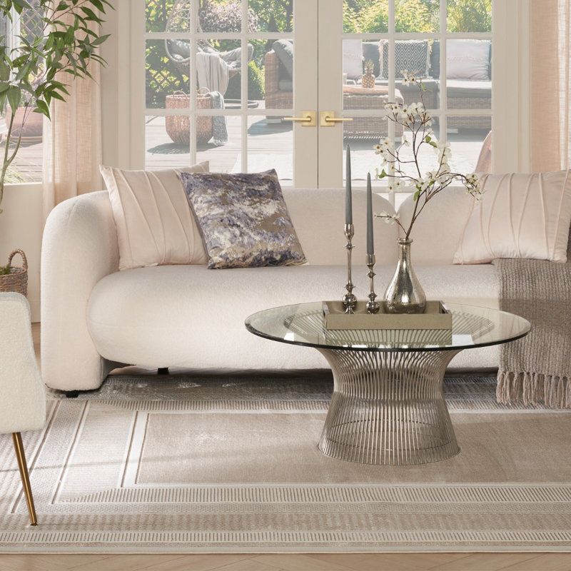 Ankica Geometric Area Rug, Rectangle 274 x 366cm