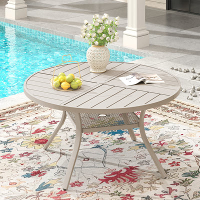 Outdoor Round Patio Dining Table
