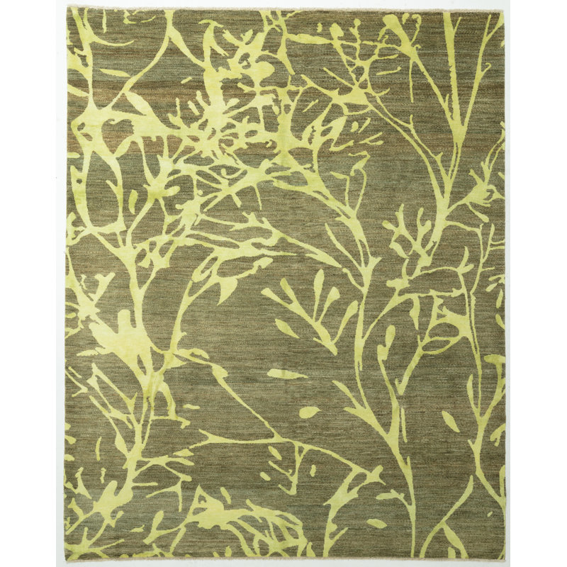 Hand Knotted Abstract Rug