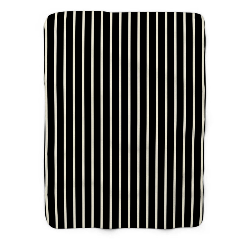 Crème bandes - 1 pièce Sherpa Premium couverture 0124, L 60 po x L 80 po