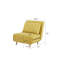 3 en 1 - Chaise d'appoint convertible avec chenille, réglage de l'angle de 180 et de pin, matériau principal en pin pour la chambre à coucher-133409411
