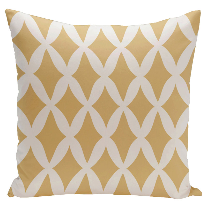 Holiday Brights Geometric Reversible Throw Pillow, 26" H x 26" W, Glow