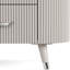Mobilier de chambre à coucher contemporain de style contemporain en pierre