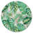 CounterArt Jungle 13" Tempered Glass Lazy Susan Turntable