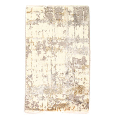 Tapis moderne à tissage large 2 pi x 3 pi