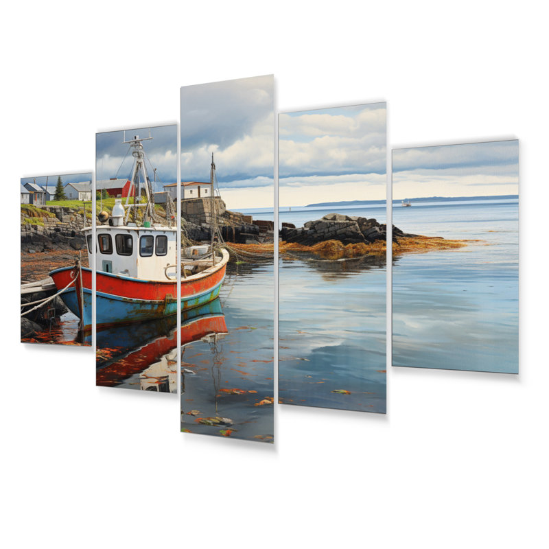 Canada Coastal Harmony I Cities & Countries Wall Decor on Metal