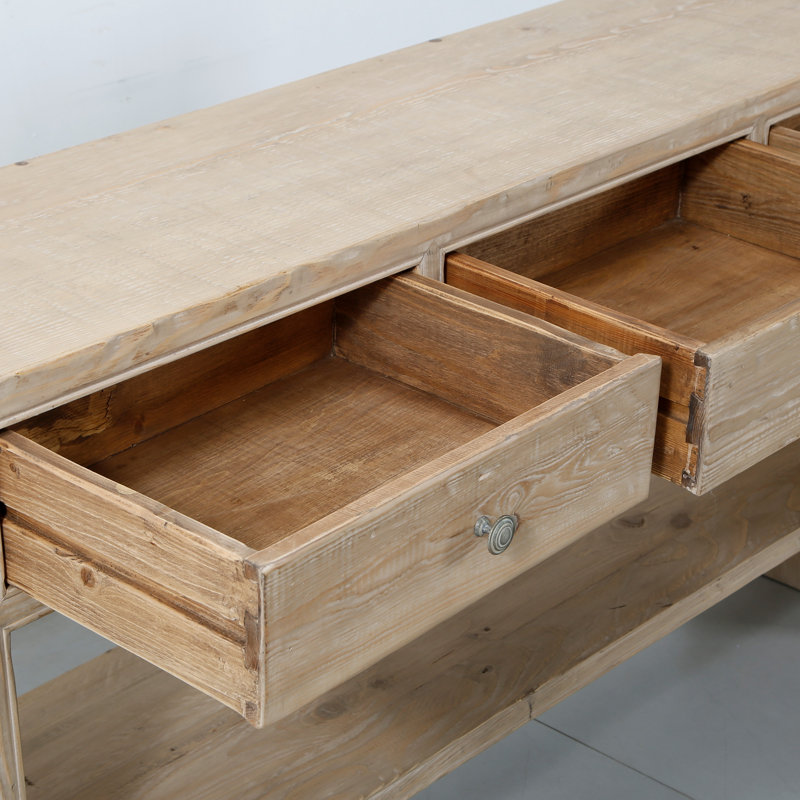 59'' W Solid Wood Console Table