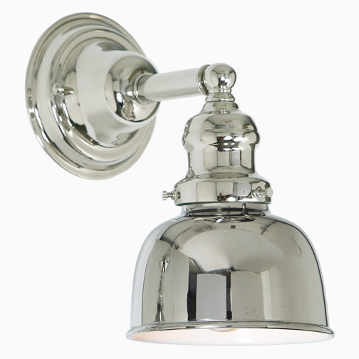 Barn Light, Polished Nickel