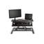 West Wick Adjustable Metal Base Standing Desk Converter-516873228