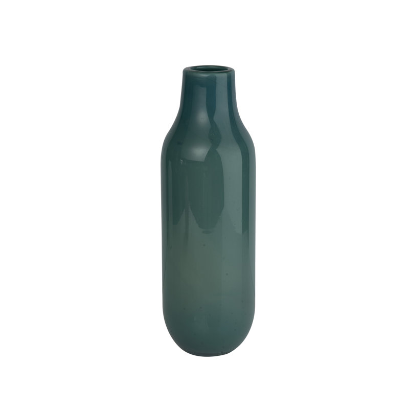 Vase en verre 13,78 po