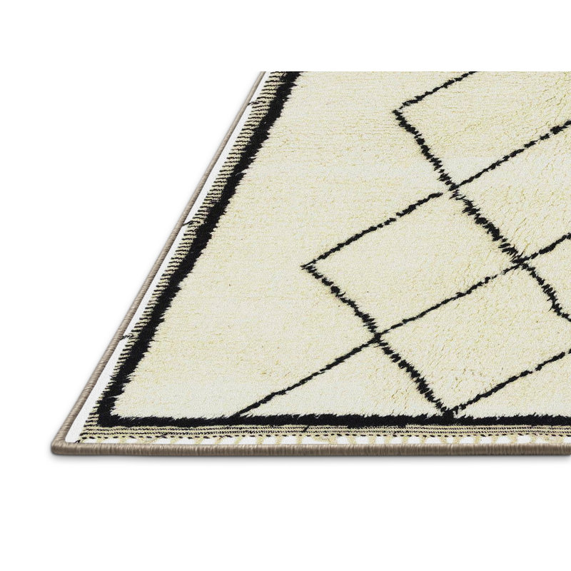 Abstract Indoor Rug, Rectangle 5' x 7'