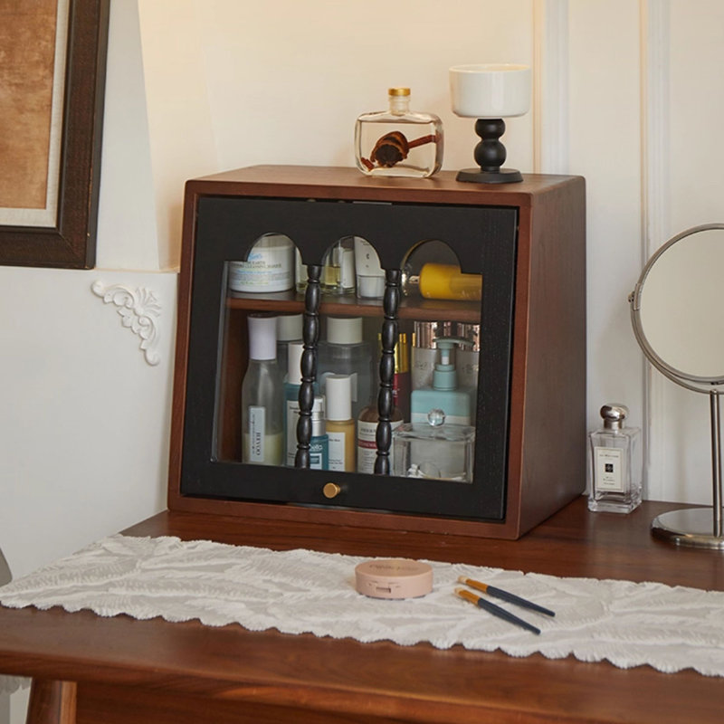 Organisateur de maquillage pour coiffeuse, organisateur de comptoir