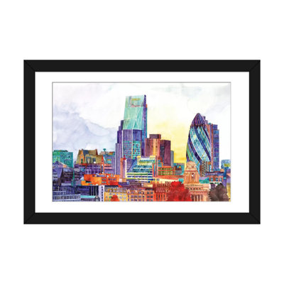 «Sunshine In London» par Maja Wronska, impression sur toile