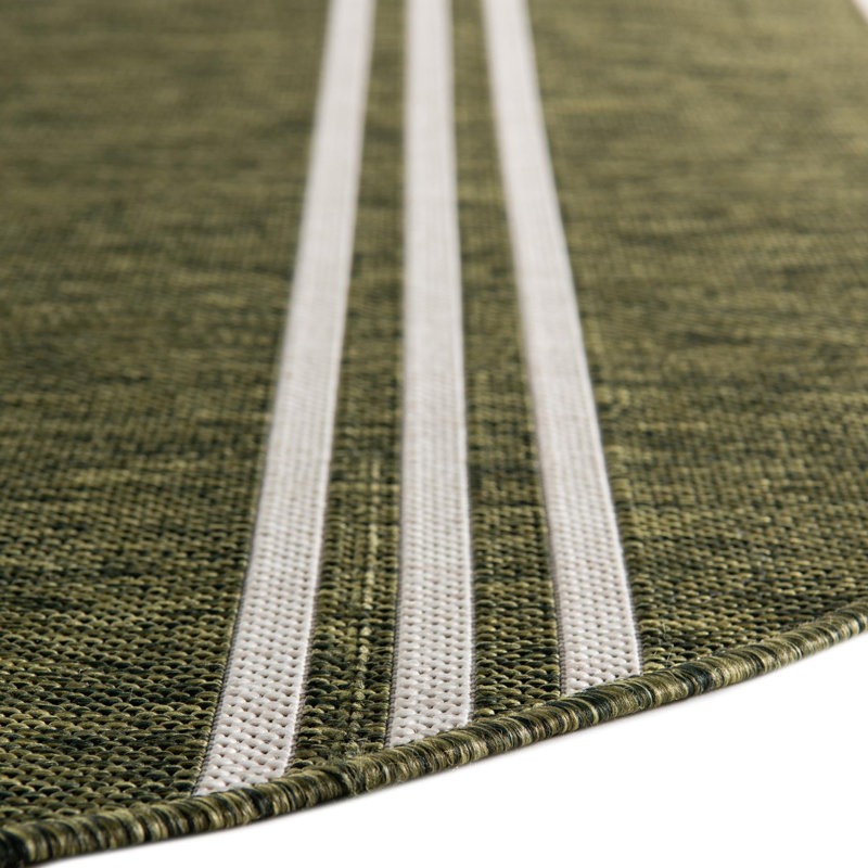 Couleur des feuilles du tapis Outdoor Destiny, Rond 13 pi