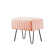 Imitation fourrure rose doux est en rupture de stock
