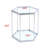 Glass End Table With Finish Stainless Steel Frame