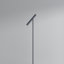 Lampe sur pied à DEL noire