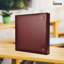 Arpan Extra-Large 3-Ring Binder Self Adhesive Photo Album 20/Sheets 40/Sides (Burgundy Album)-111101774