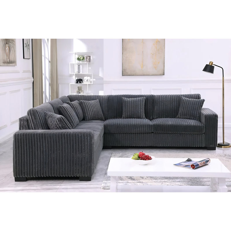 Canapé modulaire Rachel, Gris
