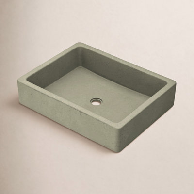 NativeStone Nipomo Dual-Mount Concrete Sink