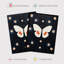 Wall Art Print Blissful Butterfly Abstract Living Room