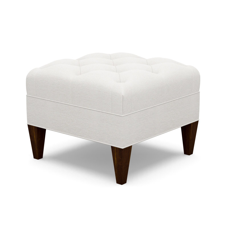 Square Ottoman, Walnut, 9637-80