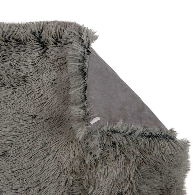 Polyester Pet Bed, Large (35.5" W x 30" D x 0.5" H), Gray