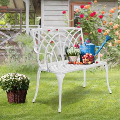 Batholo Aluminum Garden Bench