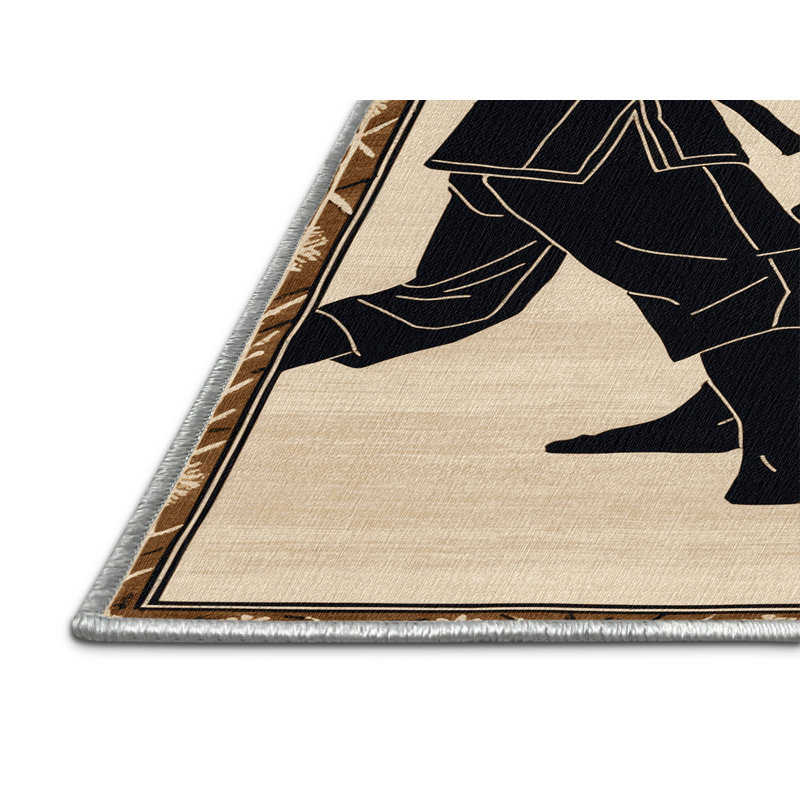  Tapis lavable Kendo Sports, Carré 6 pi