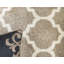 Tapis brun clair / beige tissé à la machine Molly-565708862