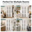 Porte pliante en bois manufacturé 3-Lite LuminaMatte ™ 36 po x 80 po avec quincaillerie d'installation-101770803
