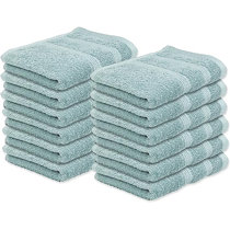 1888 Mills Pure Terry Hand Towels 16x32 100% Supima Cotton Loops