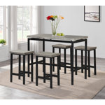 Aaidan 4 - Person Four Leg Dining Set