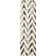 Vandermark Hand Tufted Wool/Cotton Geometric Rug in Ivory/Charcoal