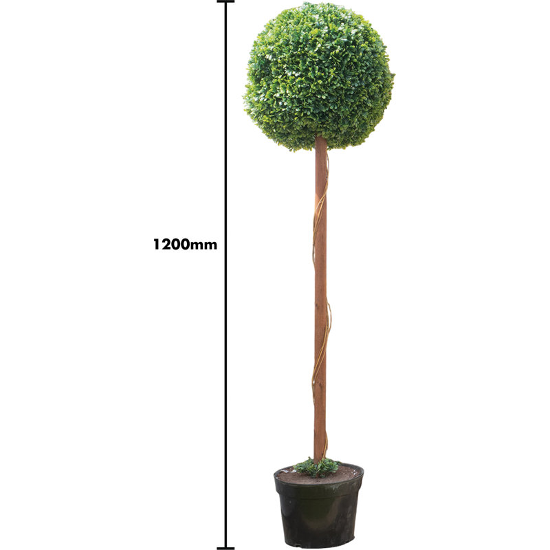 Plants & Flowers Plastic Garden Statue, 121cm H x 30cm W x 30cm D