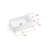 Treviso 30'' L Single Bowl Ceramic Kitchen Sink