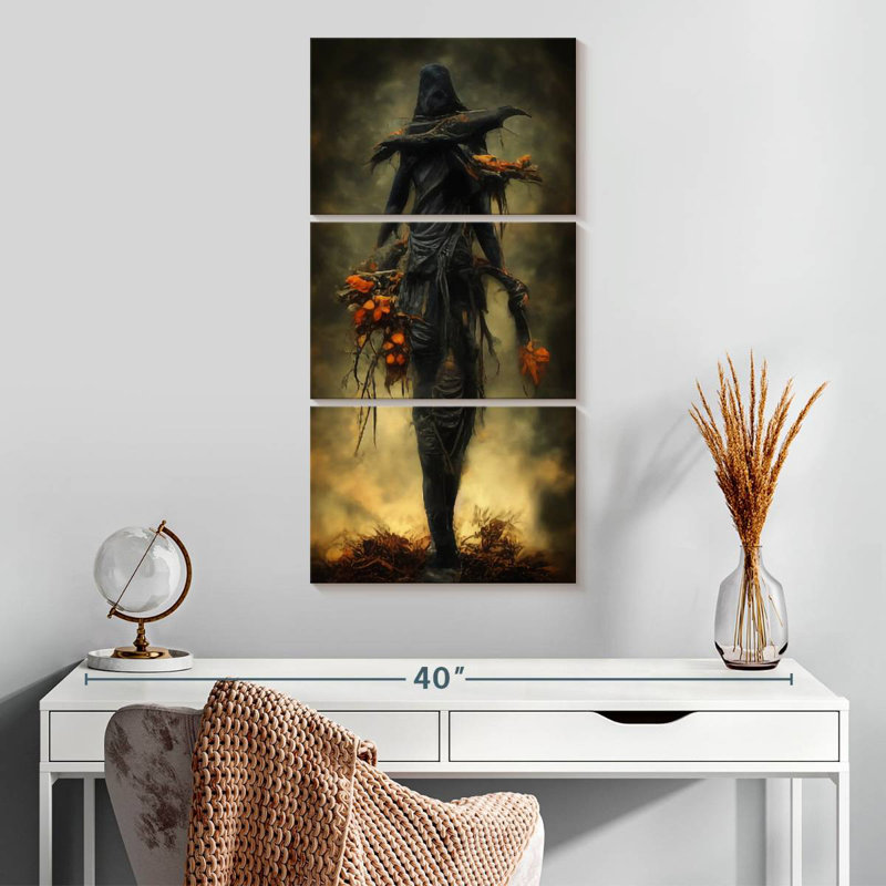 Sorcière d'Halloween, H 32 po x l 15 po