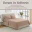 Ensemble de draps en microfibre brossée Series 1200-20058678-20058676