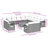  Garden Sofa Set Gray, Dark Gray