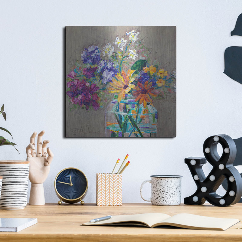 «Bouquet de lézards» par St. Hilaire Elizabeth, H 12 po x l 12 po