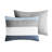 Stripe Bedding With Comforter And Sheets - Grey, Navy, Blue Colors King Size In Wrinkle-