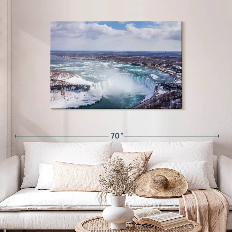 Alvord Winter in Niagara Falls, H 30 po x l 45 po