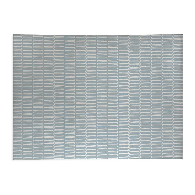 Block Maze Activity Mat, Slate Blue/Blue, Rectangle 3' x 5'