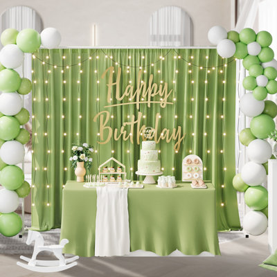 Adjustable 7.9'x6.6' Square Arch Backdrop Stand, Metal Wedding or Party Frame for Garden, Balloon, Birthday & Anniversary Decor