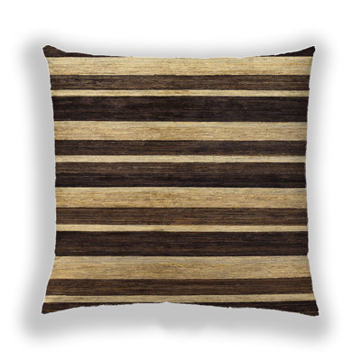 Striped Reversible Pillow Cover