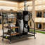 Manufactured Wood Freestanding Multi-Use Sports Rack